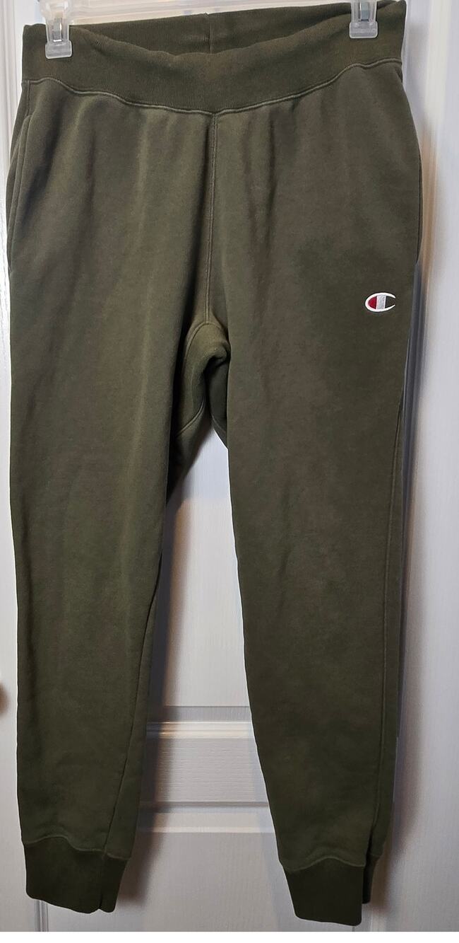 Champion reverse weave sz M joggers army green